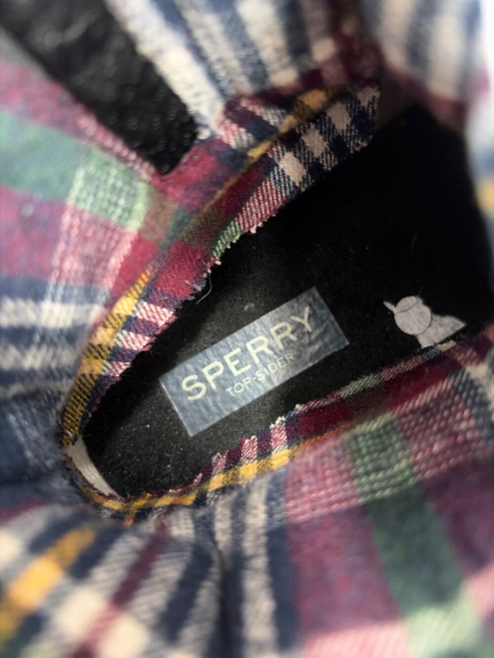 Sperry Saltwater Nylon Quilted Rain Duck Boots Womens 6 Outdoor Preppy Fisherman - Picture 6 of 7